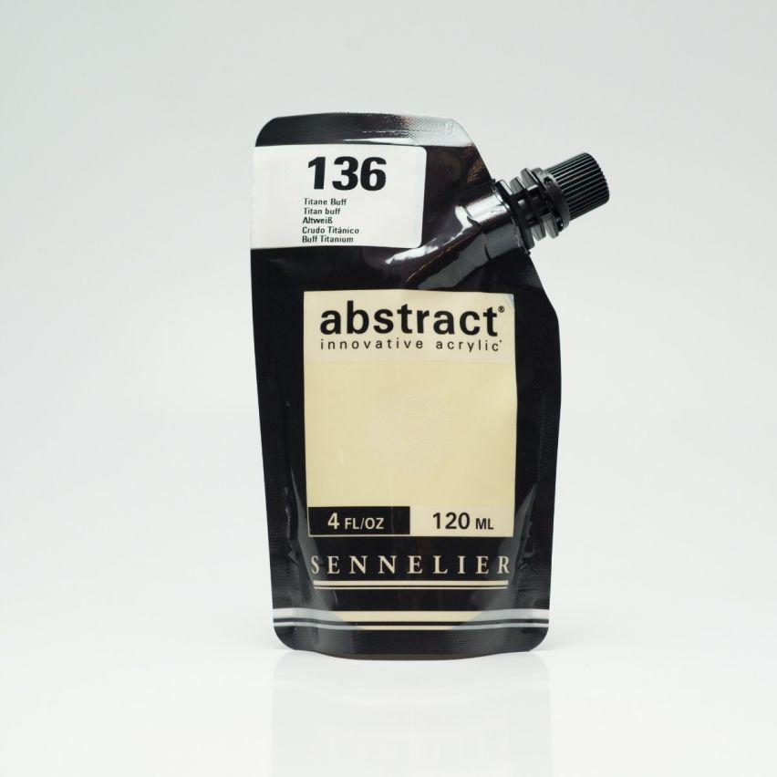 Краска акриловая Sennelier Abstract 120 мл Titan buff