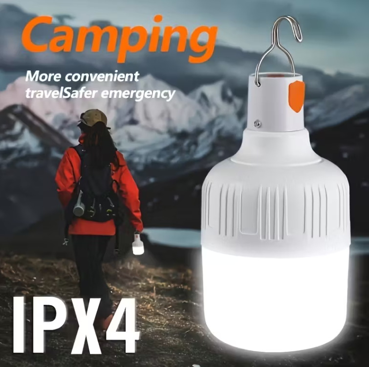 Лампа акумуляторна підвісна для кемпінгу/риболовлі/відпочинку на природі (1403) - фото 9
