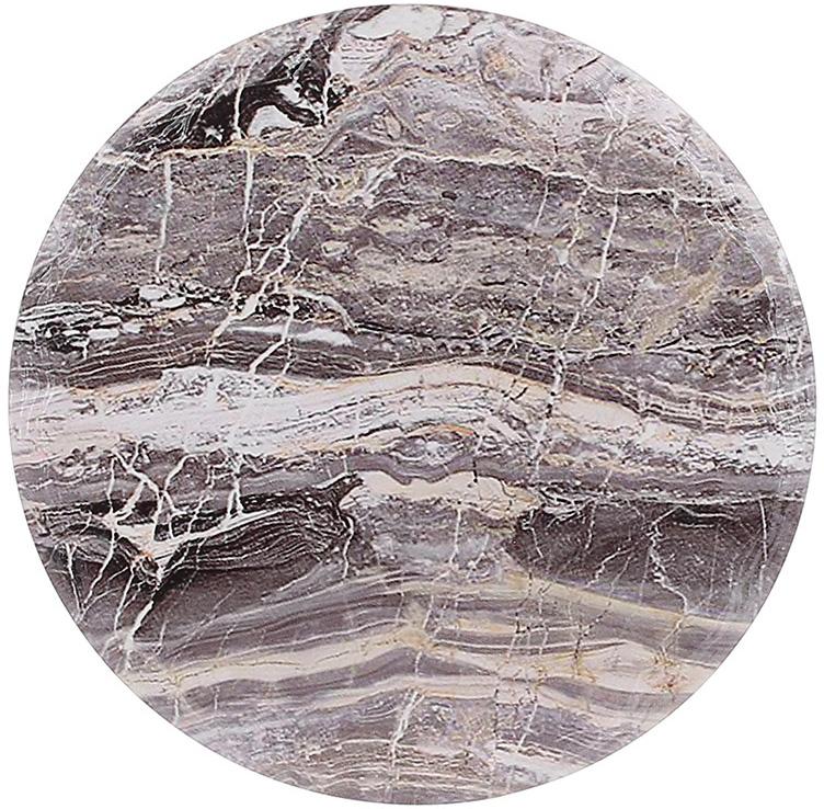 Підставка під гаряче керамічна Grey Marble на пробковій основі Ø16 см (BD-858-595)