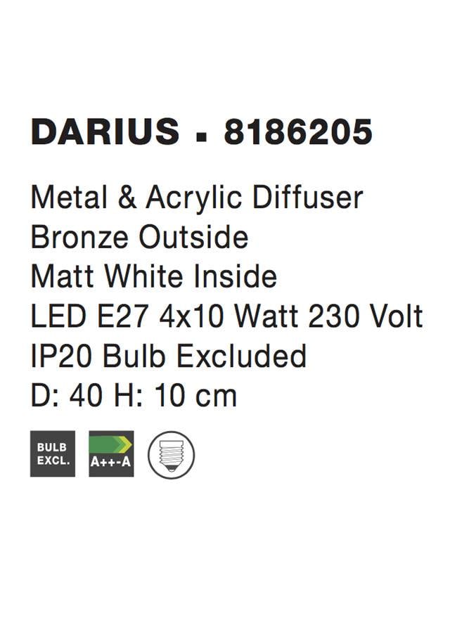 Светильник Nova Luce Darius (8186205) - фото 4