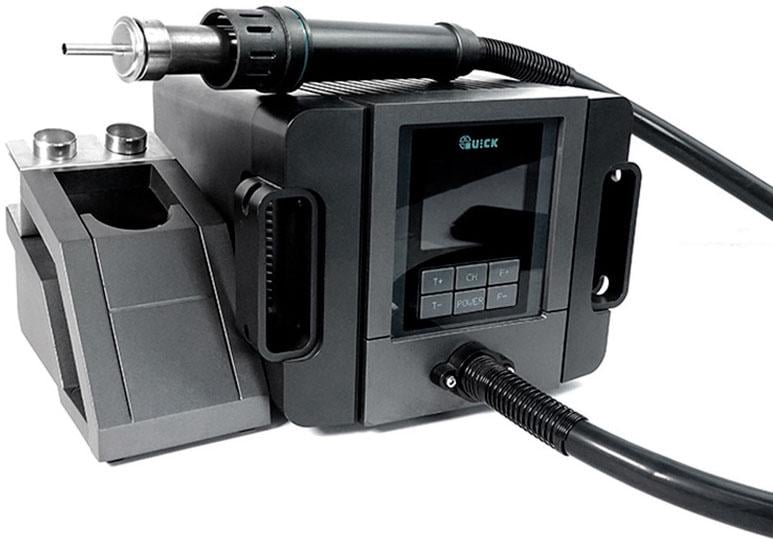 Станция паяльная термовоздушная Quick TR1300A фен 1300 Вт 100-500 °С 70 л/мин. (6971806517136)