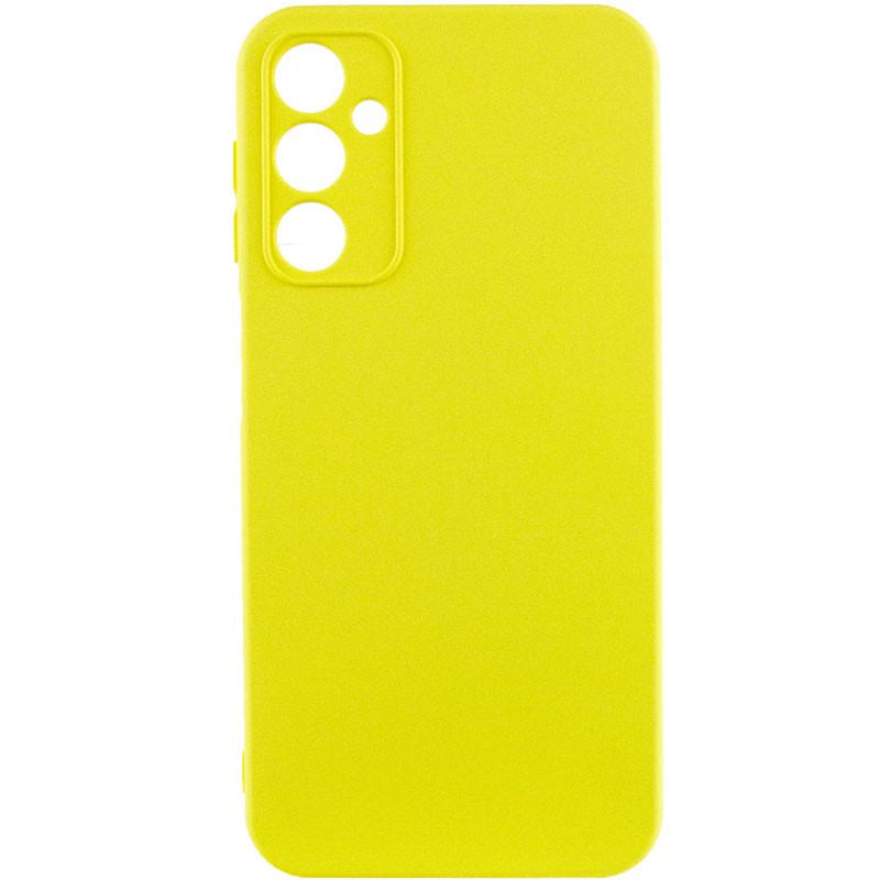 Противоударный Чехол Silicone Cover Lakshmi Full Camera (A) для Samsung Galaxy A05s Желтый / Flash