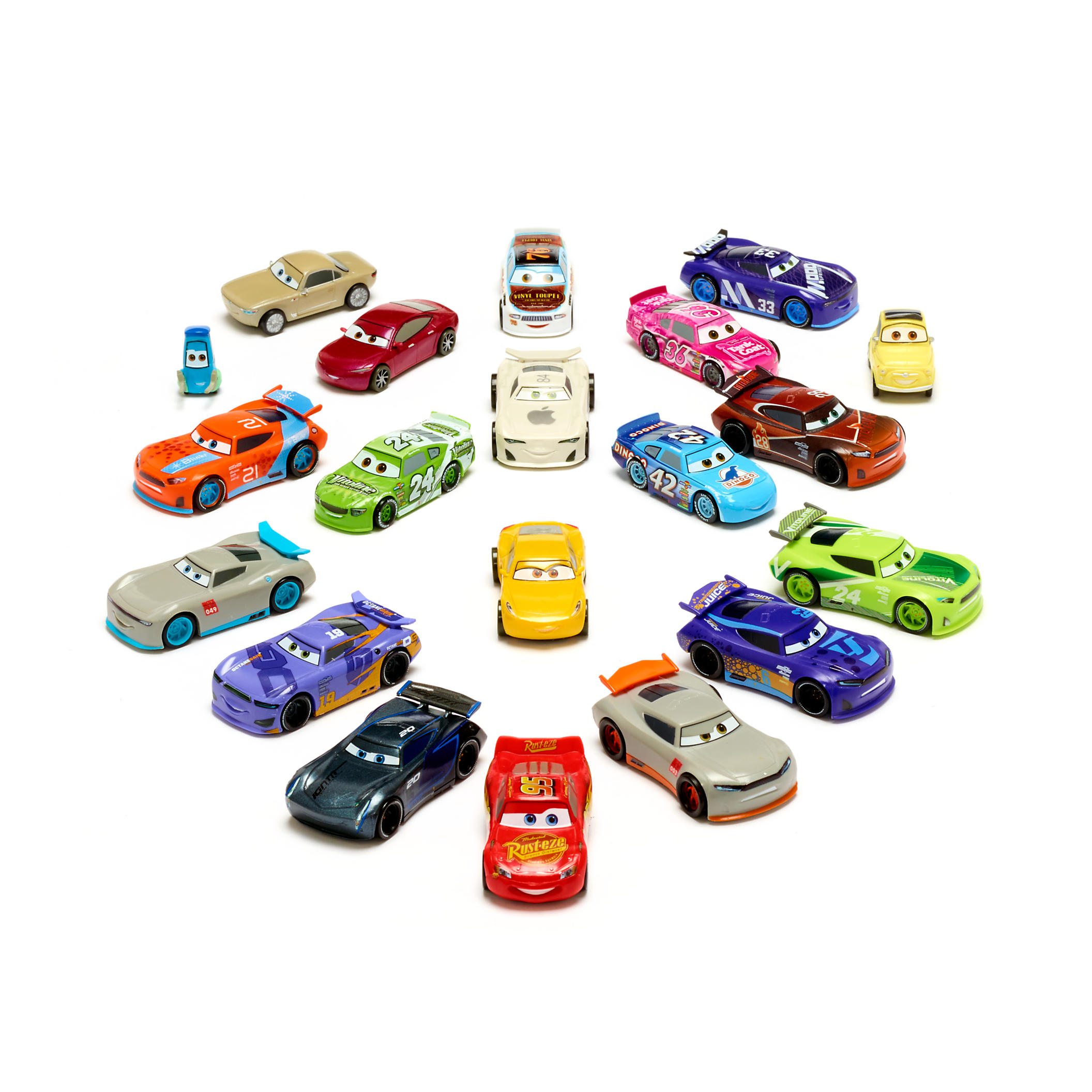 Набор из 20 машинок Disney Cars 3 - фото 1