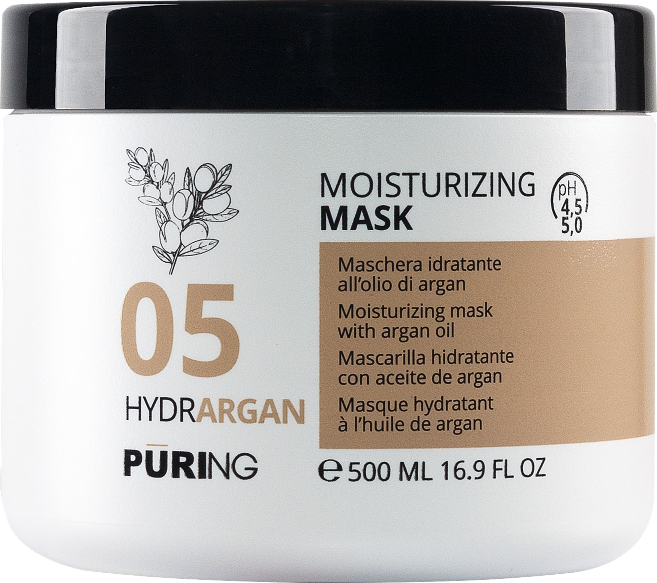 Маска з аргановою олією Puring 05 HYDRARGAN 500 мл (8161)
