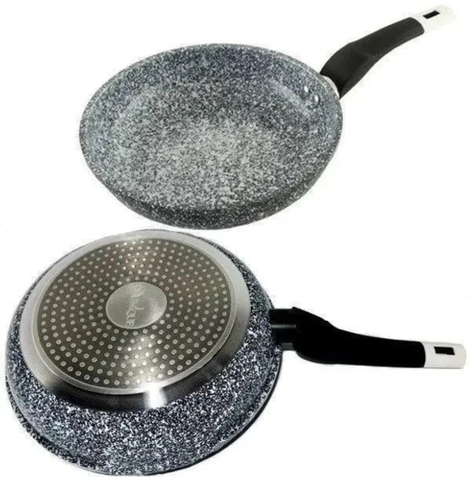 Сковорода UNIQUE UN-5102 для всіх видів плит з антипригарним покриттям 20 см (UNQQ-007) - фото 4 Сковорода UNIQUE UN-5102 для всіх видів плит з антипригарним покриттям 20 см (UNQQ-007) - фото 4