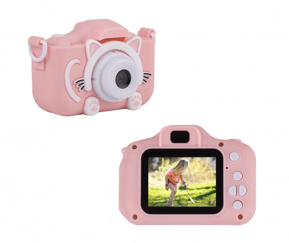 Камера цифровая детская Atrix Tiktoker 13 20 Mp 1080p Pink - фото 4