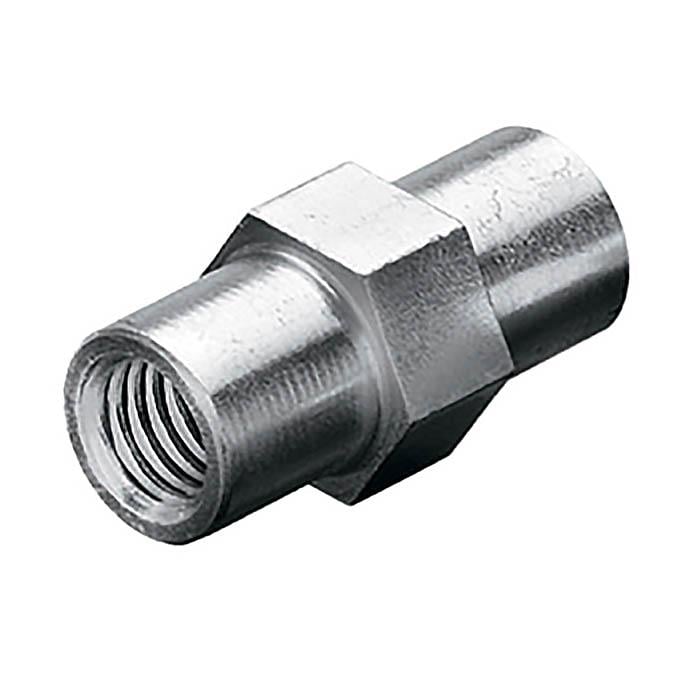 Адаптер металевий Lessmann з внутрішньої різьби W1/2" на внутрішнє різьблення М10 L-40 мм 001212 (13761)