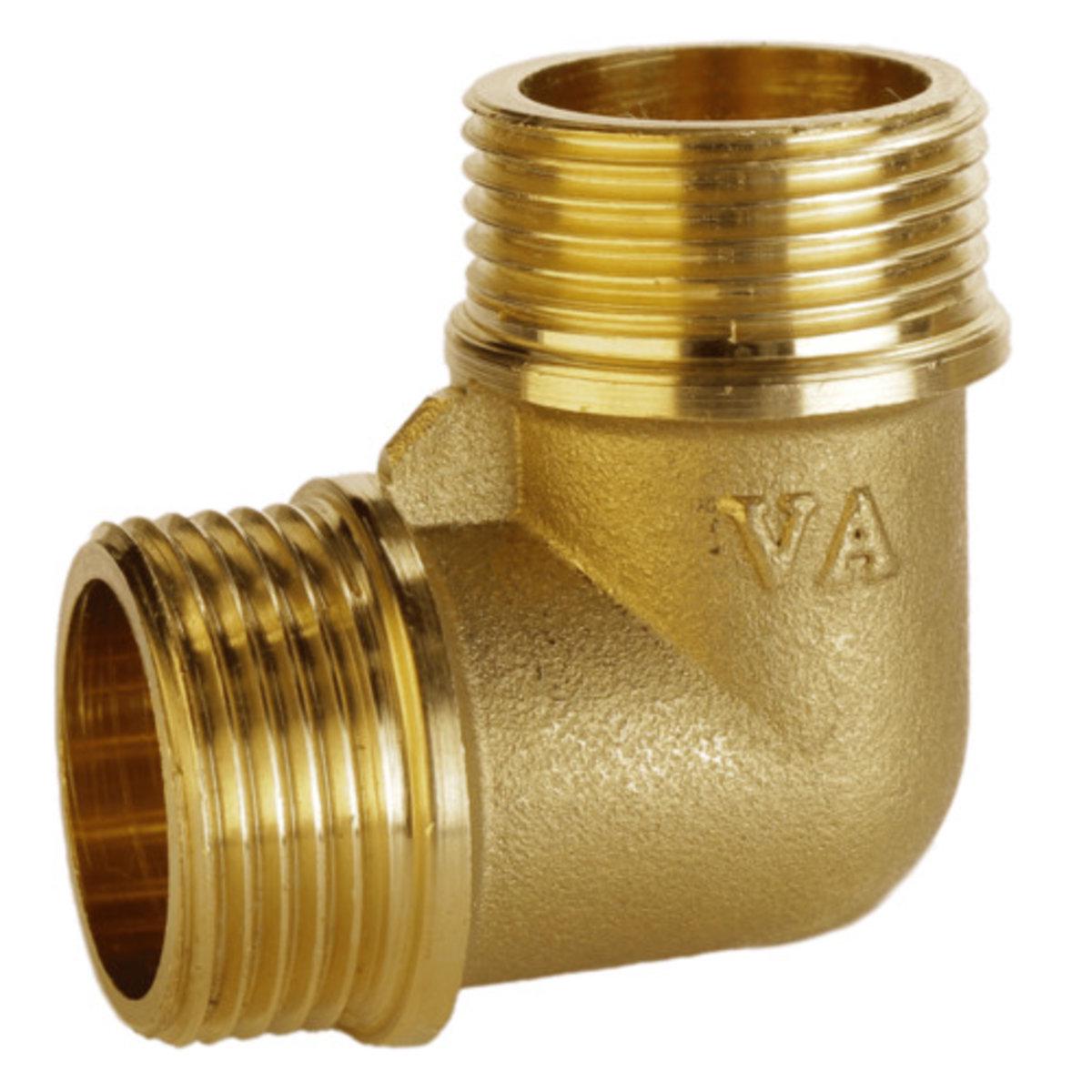Коліно латунне VA 3/4" ЗЗ (PUD-А0132А) Коліно латунне VA 3/4" ЗЗ (PUD-А0132А)