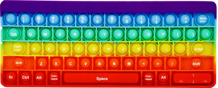 Игрушка антистресс Pop It клавиатура 25 см (22067)