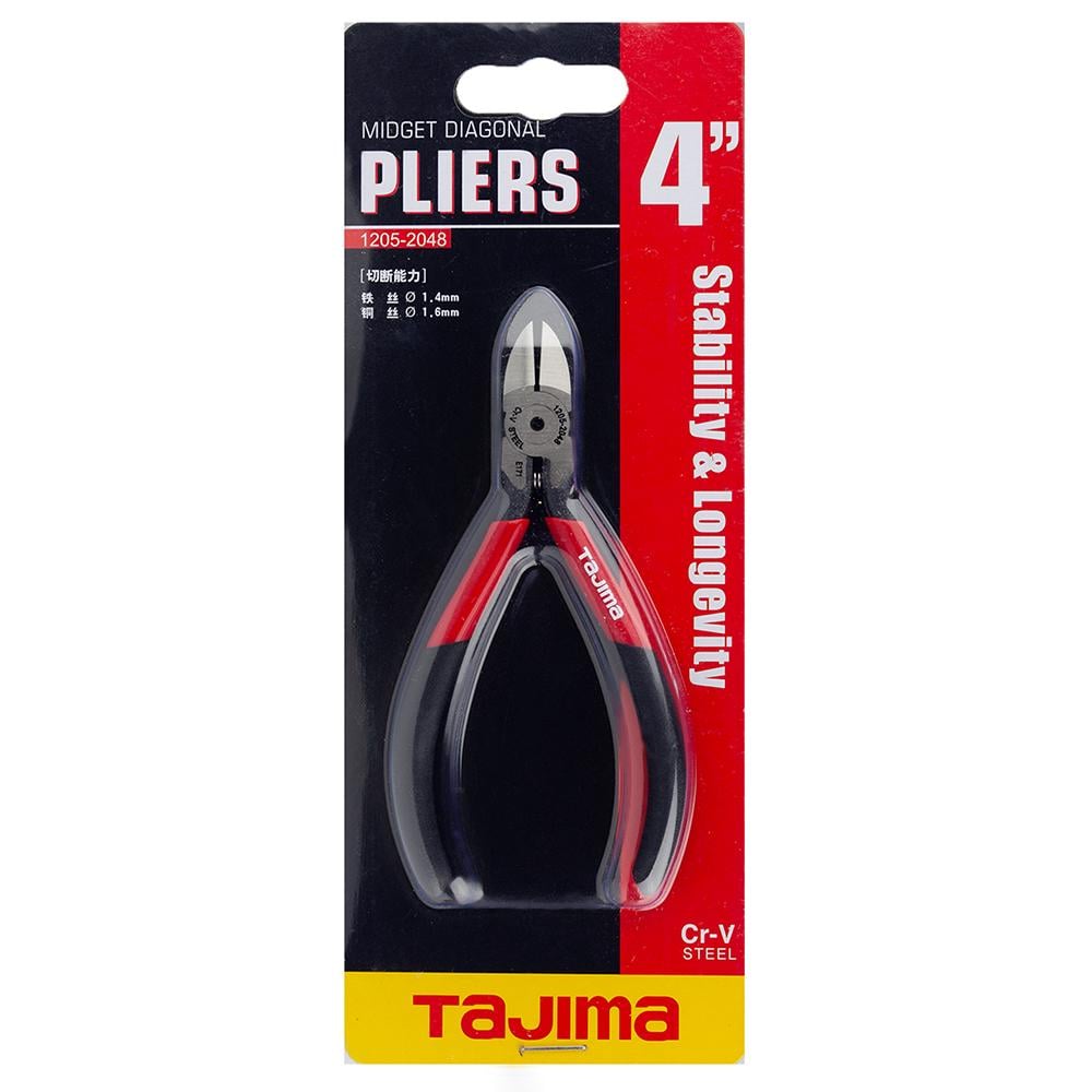 Кусачки-бокорезы мини TAJIMA Premium CrV изогнутые губки зеркальная полировка 110 мм (1205-2048) - фото 5 Кусачки-бокорезы мини TAJIMA Premium CrV изогнутые губки зеркальная полировка 110 мм (1205-2048) - фото 5