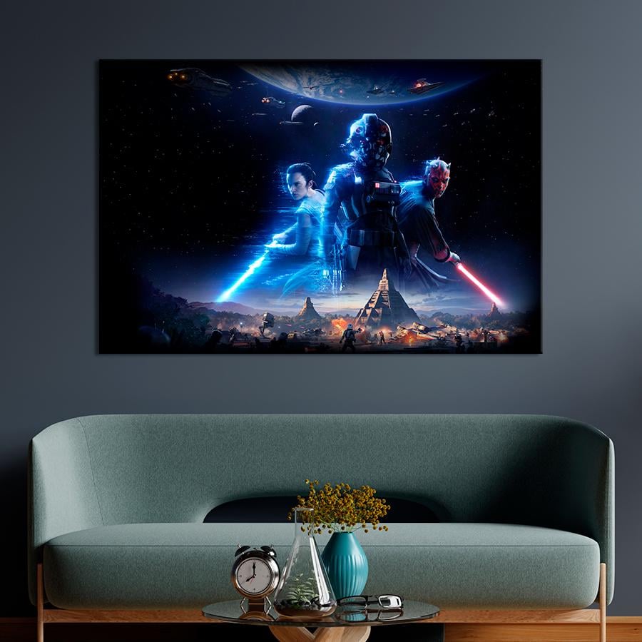 Настінний декор Грандіозний постер фільму Зоряні війни: Скайвокер. Сходження 51x34 см (A172-1)