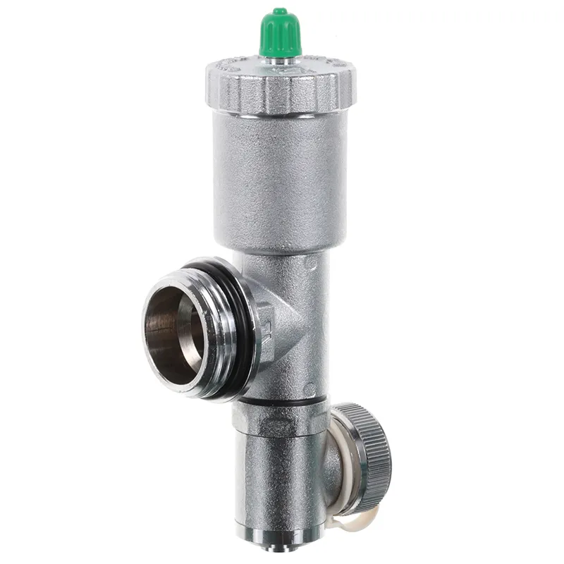 Сливная группа для коллектора Roho RO0152 1" с воздухоотводчиком (125479) Сливная группа для коллектора Roho RO0152 1" с воздухоотводчиком (125479)