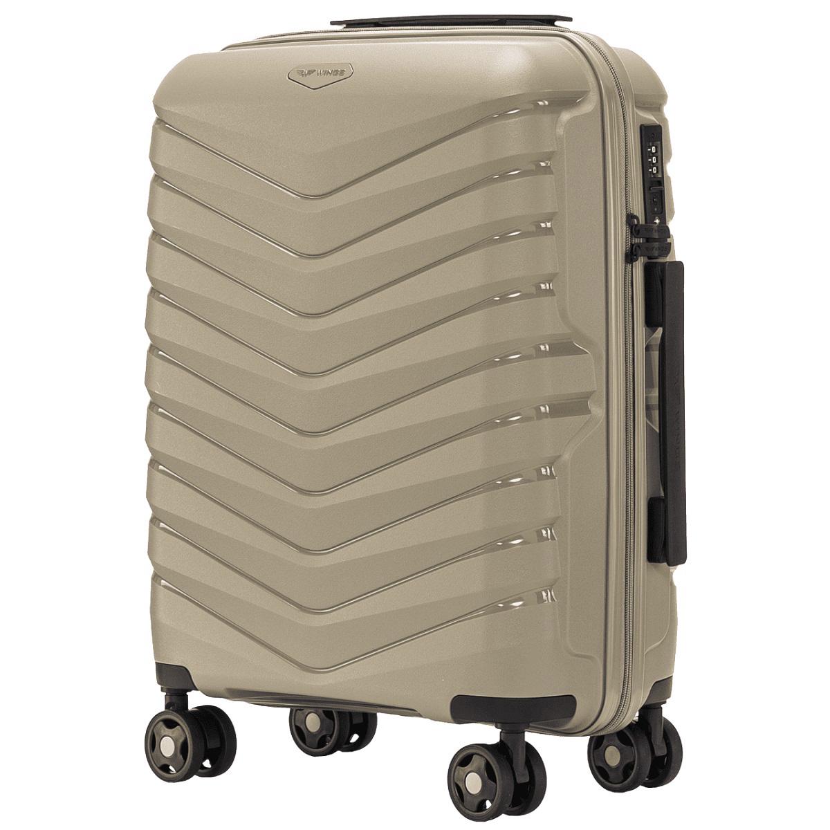 Чемодан полипропиленовый Wings PHX01 малый Шампань (Wp00547) - фото 1 Чемодан полипропиленовый Wings PHX01 малый Шампань (Wp00547) - фото 1