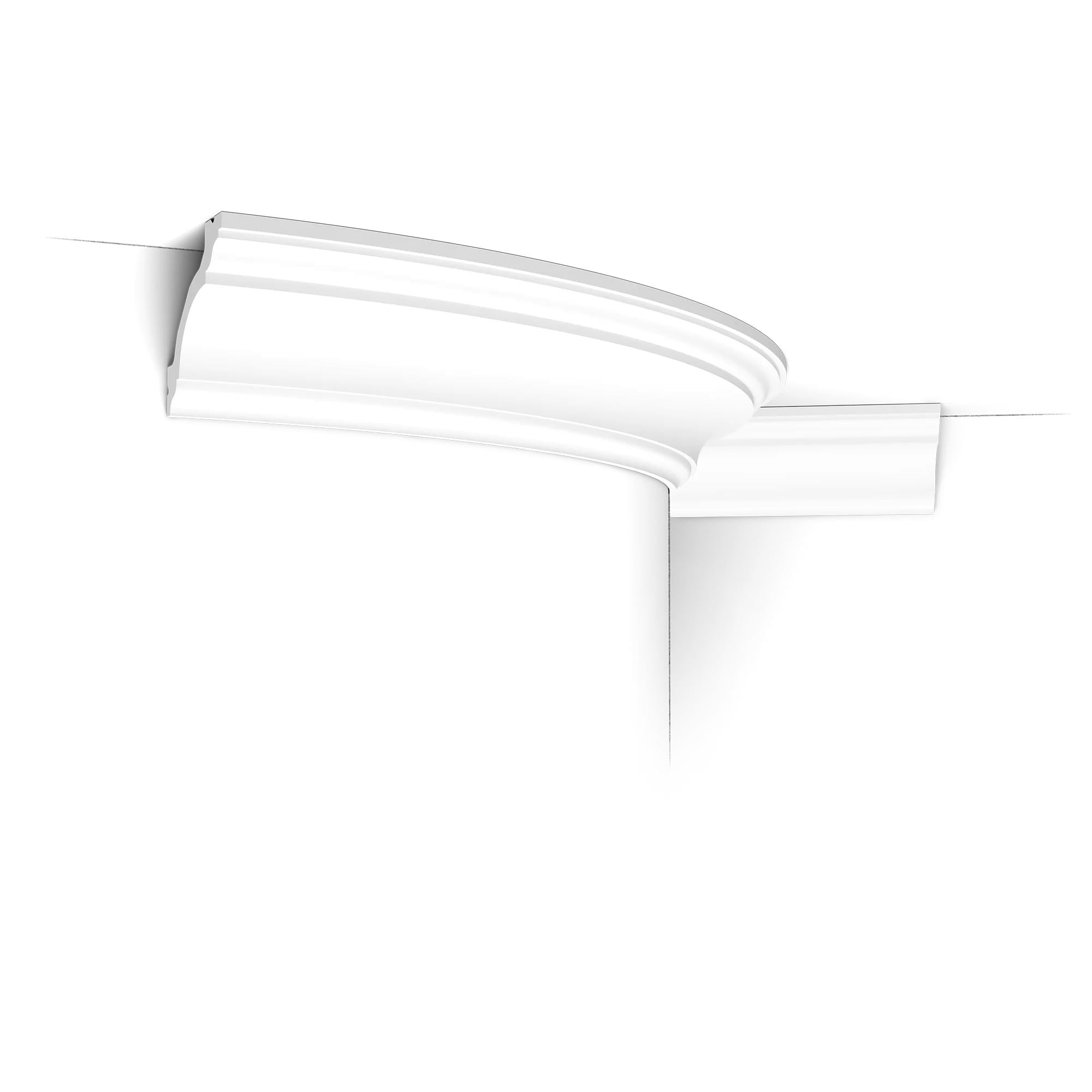 Карниз полиуретановый гибкий Orac Decor C213 80x80x2000 мм (28869508)