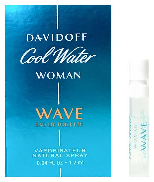Туалетна вода для жінок Davidoff Cool Water Wave 1,2 мл пробник (379706)