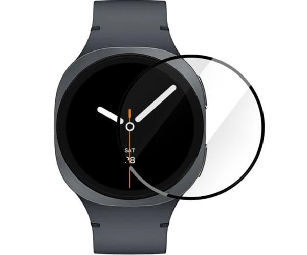 Защитное стекло противоударное SoftGlass Full Cover для Samsung Galaxy Watch 8 44 мм Black Защитное стекло противоударное SoftGlass Full Cover для Samsung Galaxy Watch 8 44 мм Black