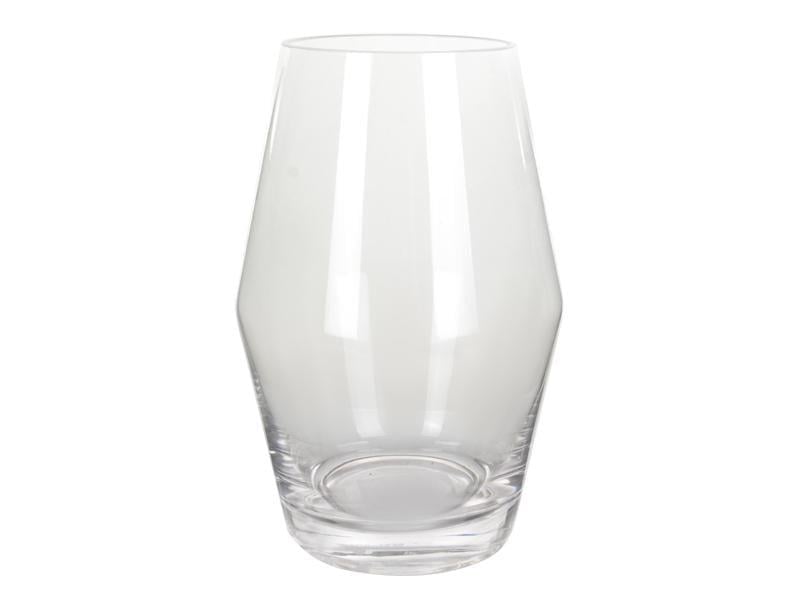 Ваза стеклянная Lefard Vienna h 20 см d 13,2 см Прозрачный (804-126)