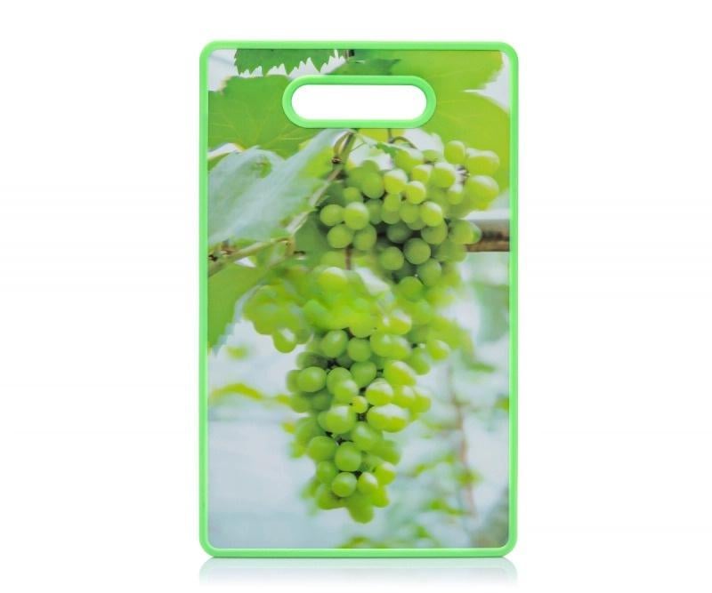 Доска разделочная прямоугольная c рисунком 3D пластиковая 29x20 см (18802)