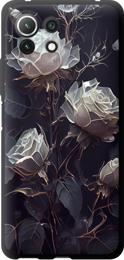 Чехол на Xiaomi Mi 11 Lite Розы 2 (5550b-2281-42517) Чехол на Xiaomi Mi 11 Lite Розы 2 (5550b-2281-42517)