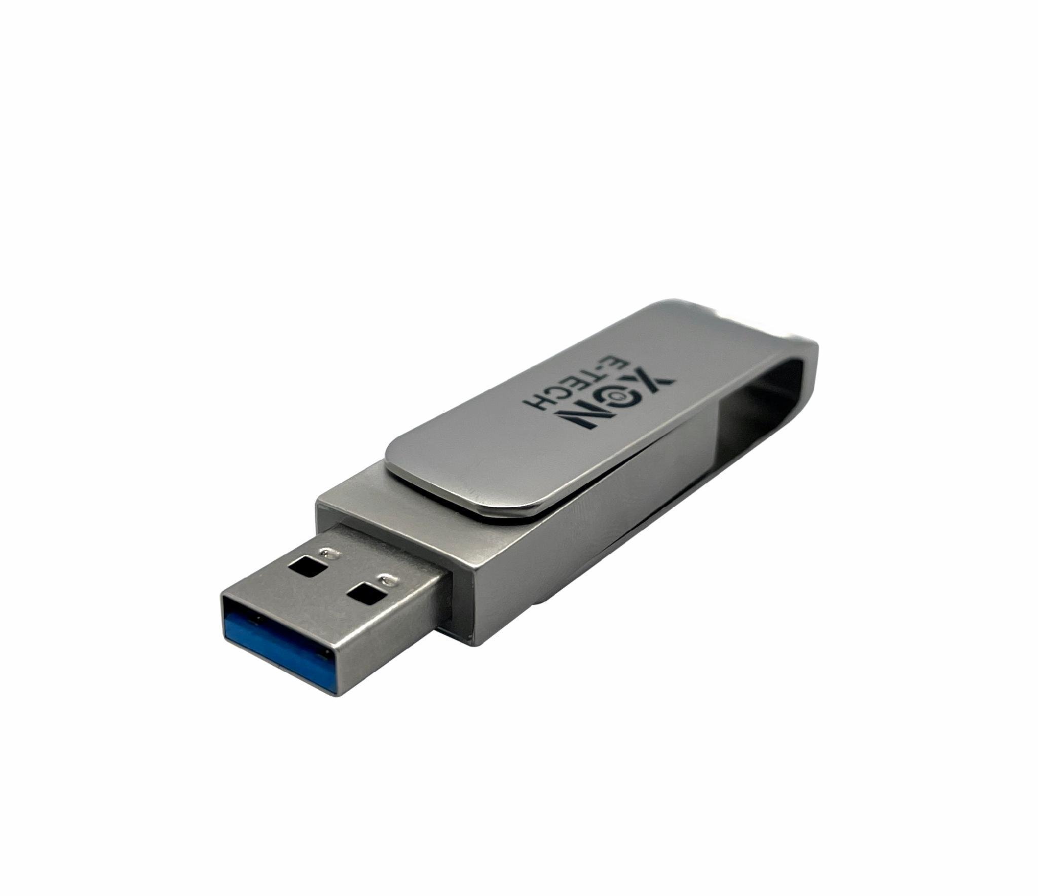 Флеш-накопитель XON FlashDrive DuoConnect 128 Гб USB 3.0/USB Type-C Серый (FX3DR128MS 7621) - фото 6 Флеш-накопитель XON FlashDrive DuoConnect 128 Гб USB 3.0/USB Type-C Серый (FX3DR128MS 7621) - фото 6