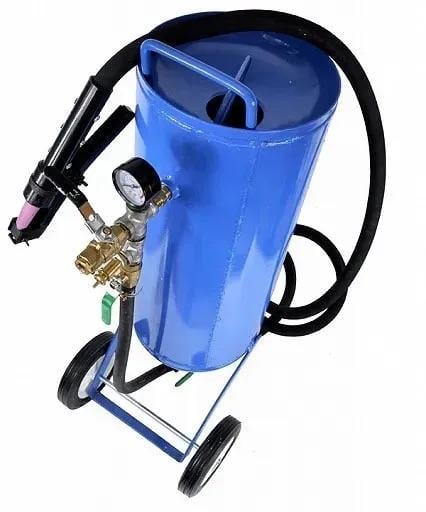 Пескоструйный аппарат Bass Polska переносный сифонный пневматический с сифоном/бак 50 л (28091848) - фото 5 Пескоструйный аппарат Bass Polska переносный сифонный пневматический с сифоном/бак 50 л (28091848) - фото 5