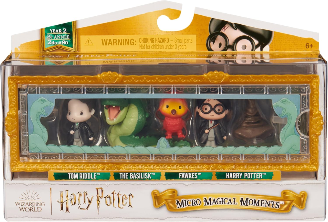 Набір мініатюр Wizarding World Harry Potter Micro Magical Moments Collectible Figures Set Chamber of Secrets (2686491363)