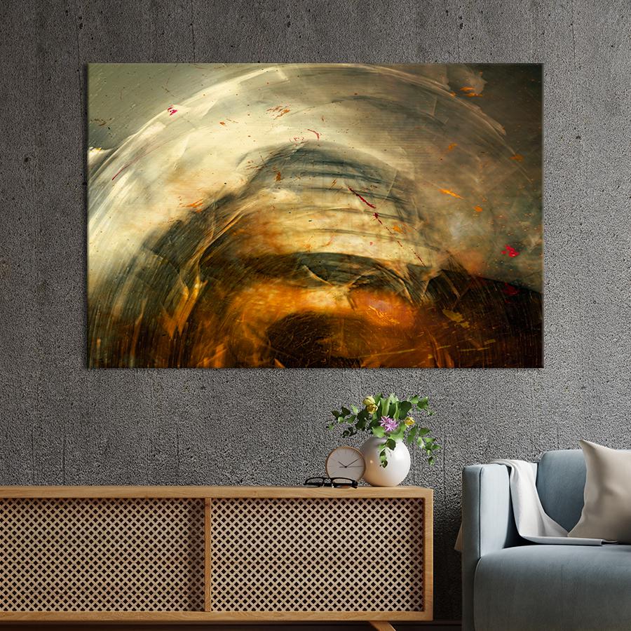 Картина Абстрактная сфера 120x80 см (A941-1)