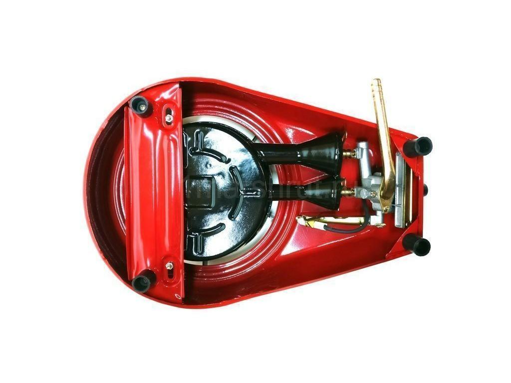 Настольная плита газовая ATLAS 20Y с пьезоподжигом из стали и керамики 90-220 г/час 2,68 кВт Красный (11432js) - фото 2 Настольная плита газовая ATLAS 20Y с пьезоподжигом из стали и керамики 90-220 г/час 2,68 кВт Красный (11432js) - фото 2