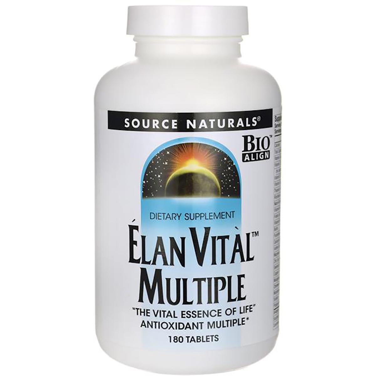 Мультивитамины Elan Vital Multiple Source Naturals 180 таблеток (SN0061)