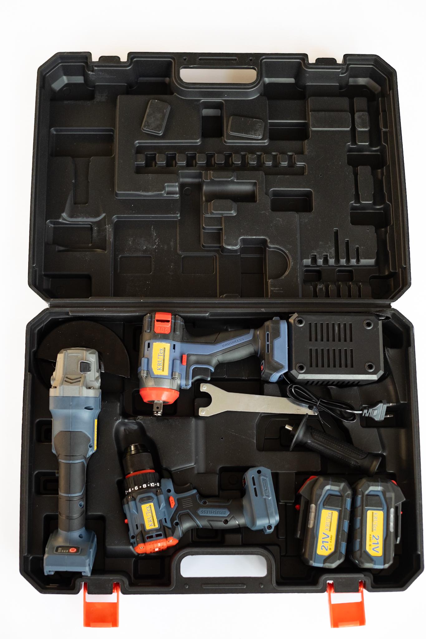 Набор электроинструментов аккумуляторный 3в1 (4838586704052) - фото 2 Набор электроинструментов аккумуляторный 3в1 (4838586704052) - фото 2