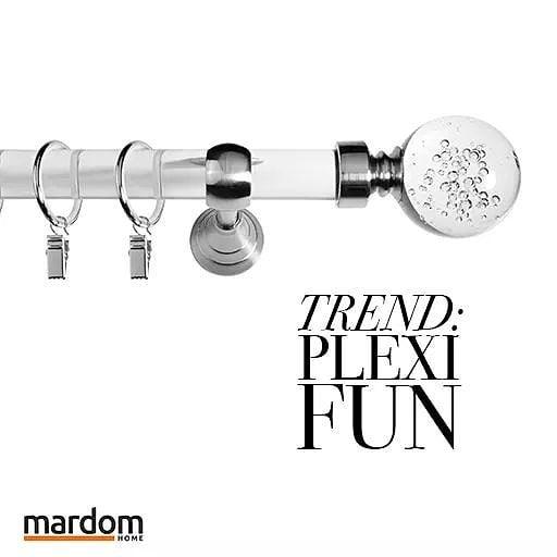 Карниз Mardom Акрилик одинарный 25 мм 240 см - фото 4 Карниз Mardom Акрилик одинарный 25 мм 240 см - фото 4