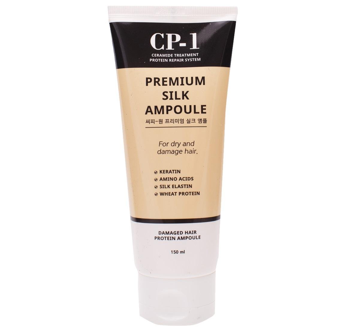 Незмивна сироватка для сухого пошкодженого волосся CP-1 Premium Silk Ampoule 150 мл (11022)