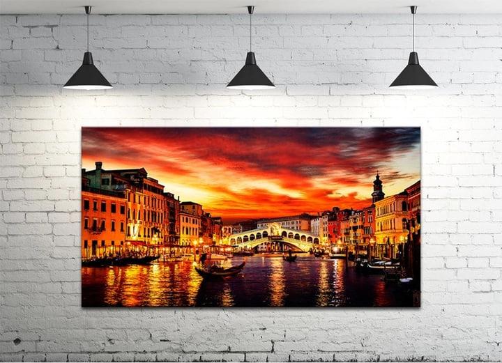 Картина на холсте DK Город в закате 50х100 см (DKP4560-g414)