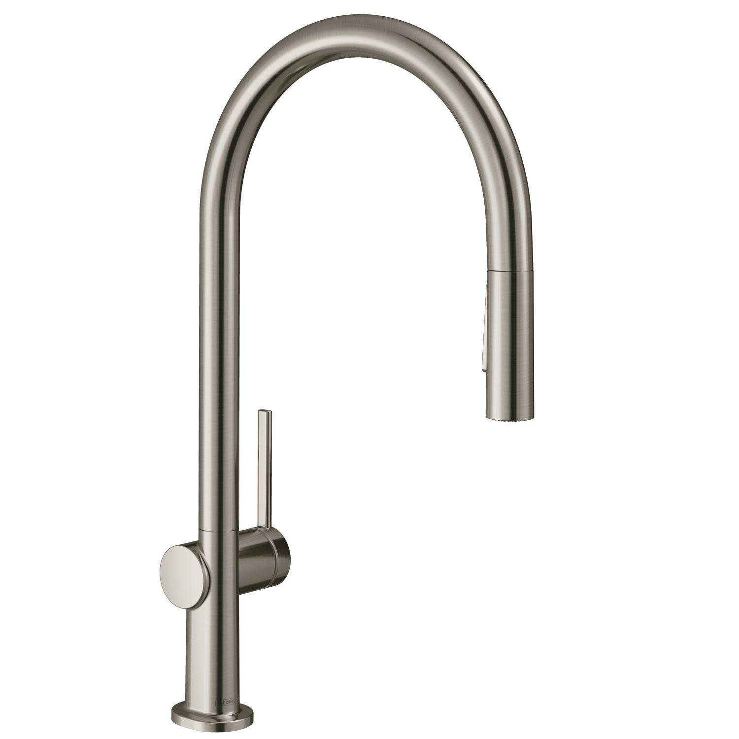 Смеситель для кухни Hansgrohe Talis M54 72801800 с видвижной лейкой Сатин (75578) Смеситель для кухни Hansgrohe Talis M54 72801800 с видвижной лейкой Сатин (75578)