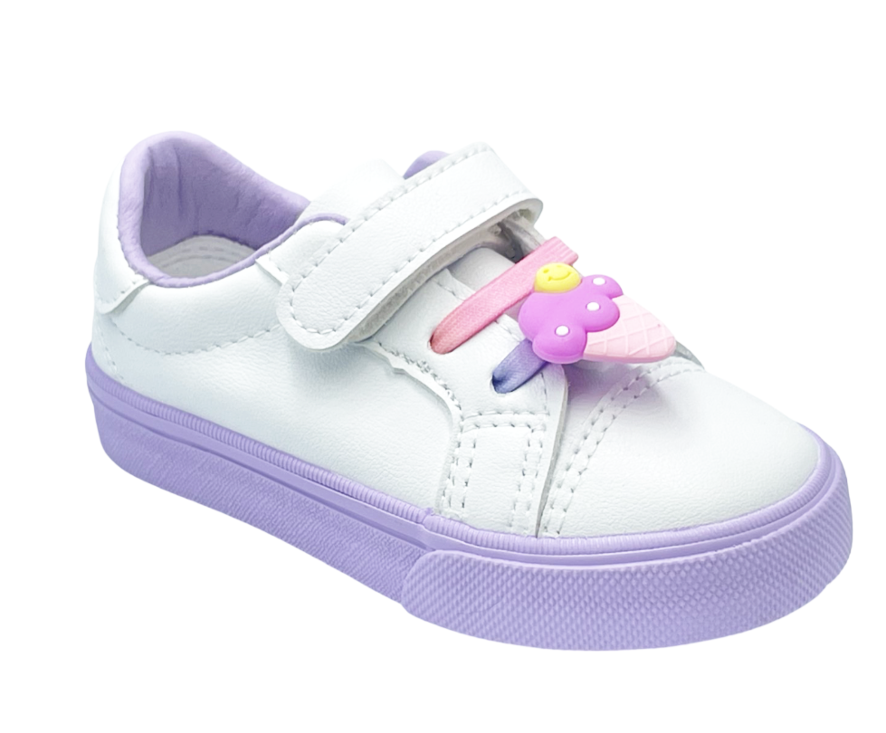 Кроссовки для девочек  APAWWA R250-250/25 р. 25 Белый