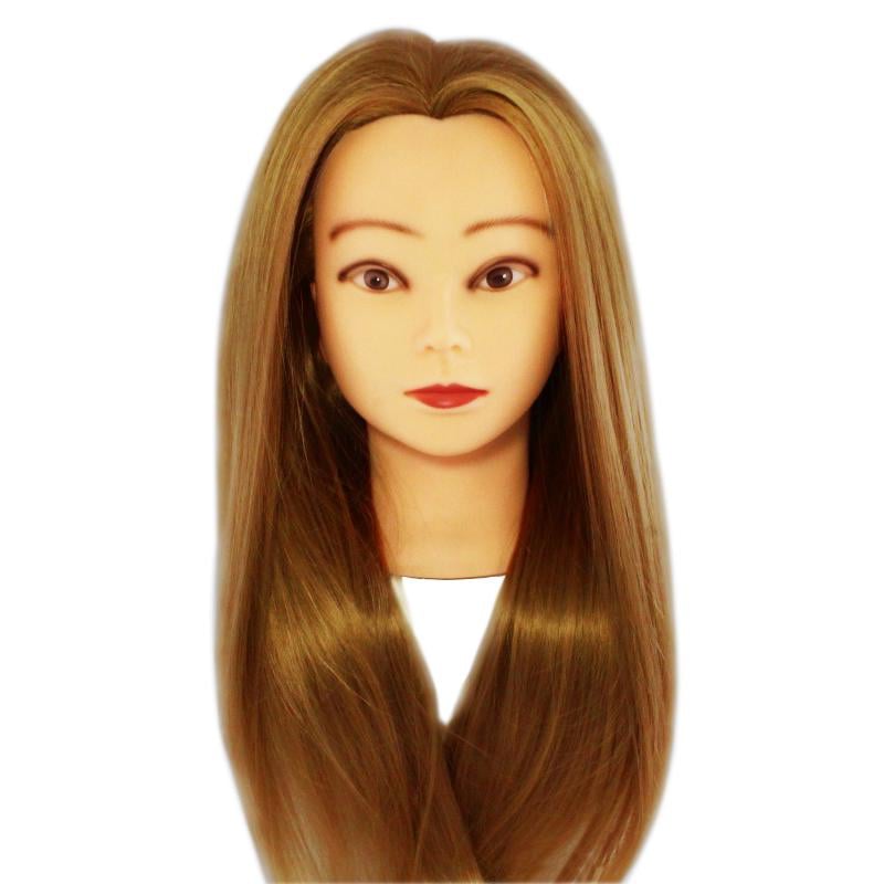 Манекен для плетения волос 40-60 см Русый
