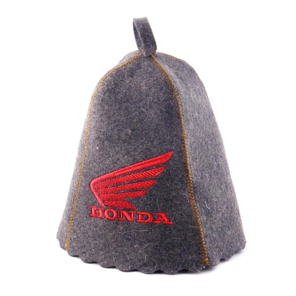 Банная шапка Luxyart "Honda" натуральный войлок Серый (LA-250) Банная шапка Luxyart "Honda" натуральный войлок Серый (LA-250)