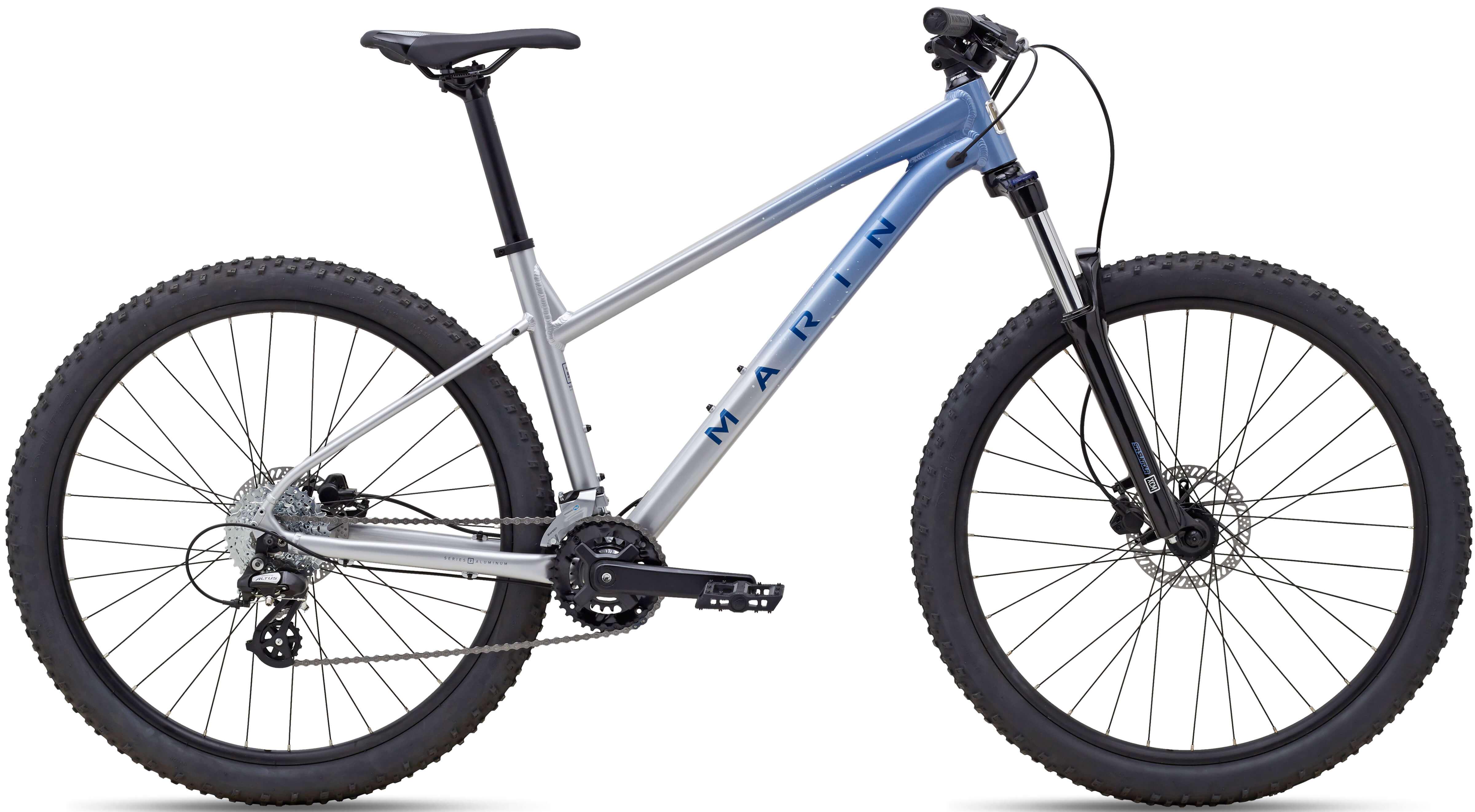 Велосипед MariN 27,5" WILDCAT TRAIL WFG 3 рама L SILVER (A4)