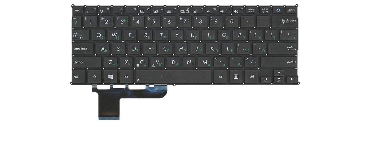 Клавиатура для ноутбука Asus F201 F201E матовая (0KNB0-1120RU00)