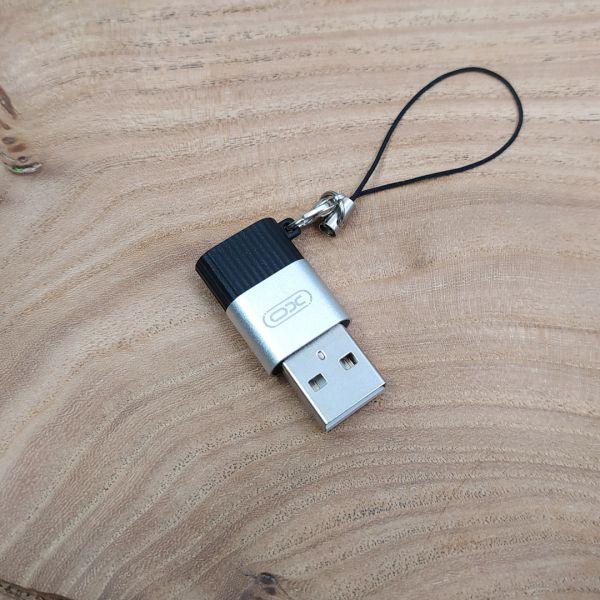 Переходник металлический Type-C-USB Awei CL-13 (24014317) - фото 3