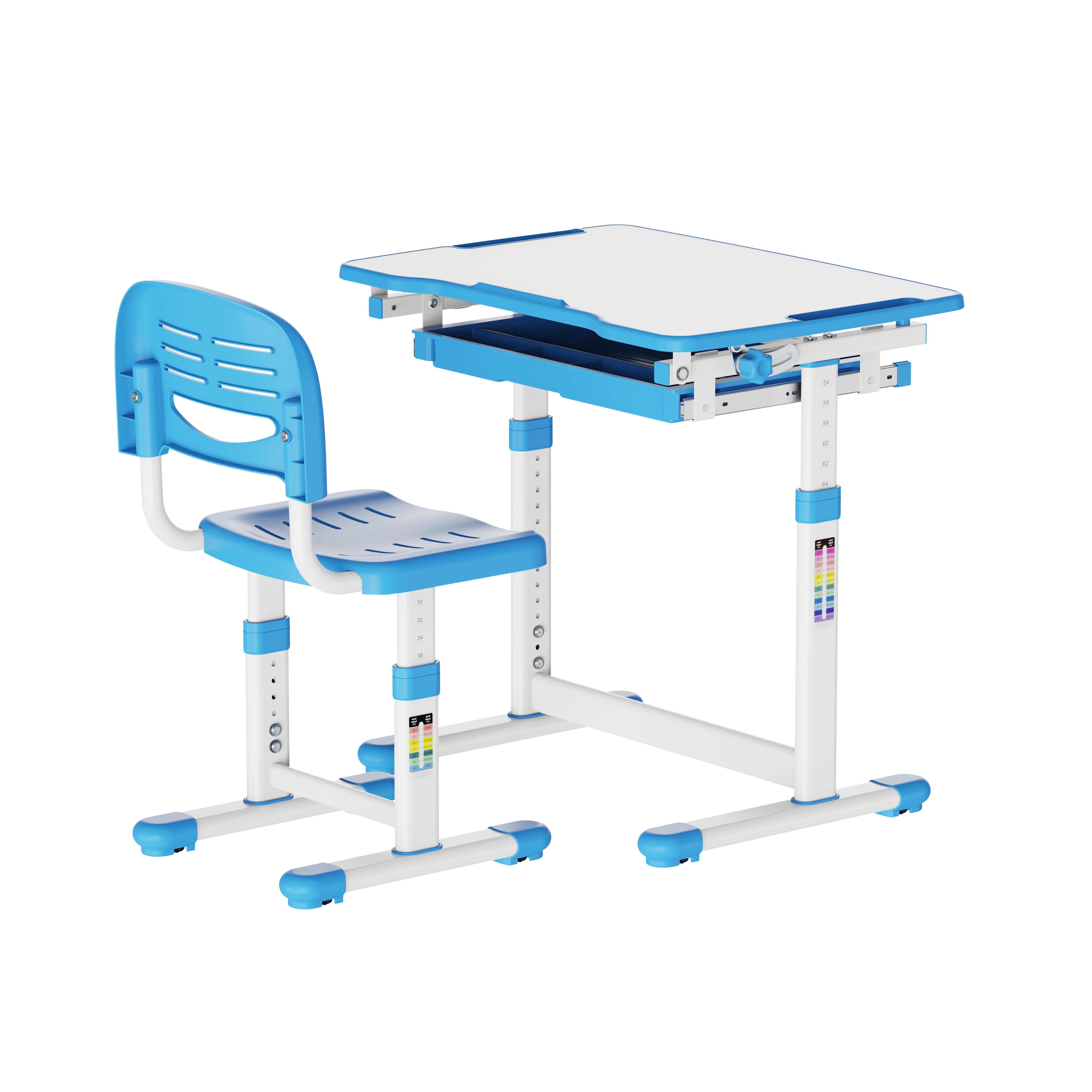 Парта-трансформер SECTOR Афіна зі стільцем Blue (28948071)