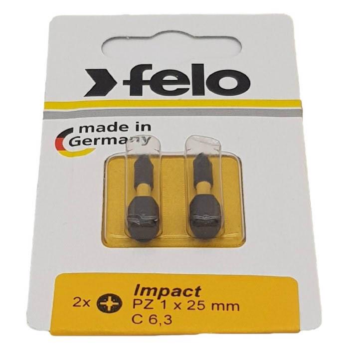 Біта Felo PZ1х25 мм Impact 1/4" С 6,3 Вox 2 шт. 02101241 (14222) - фото 2