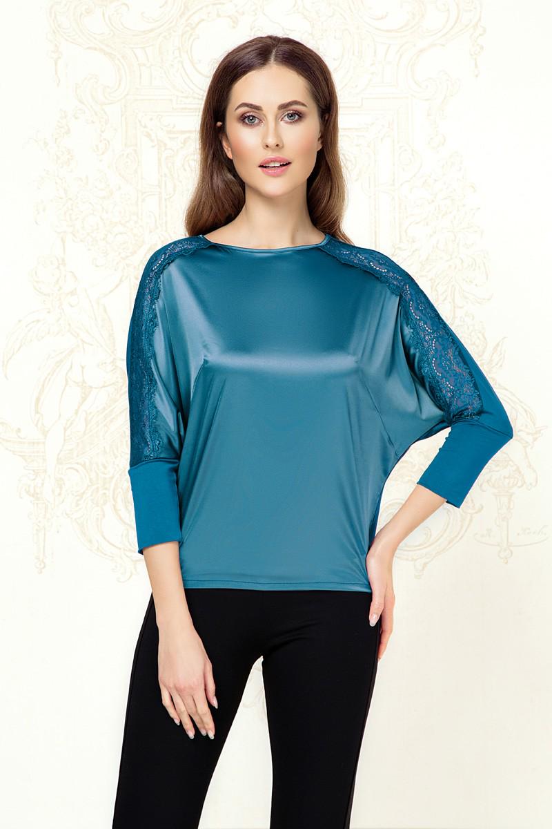 Блуза Anabel Arto р. 48/XL Блакитний (64454)