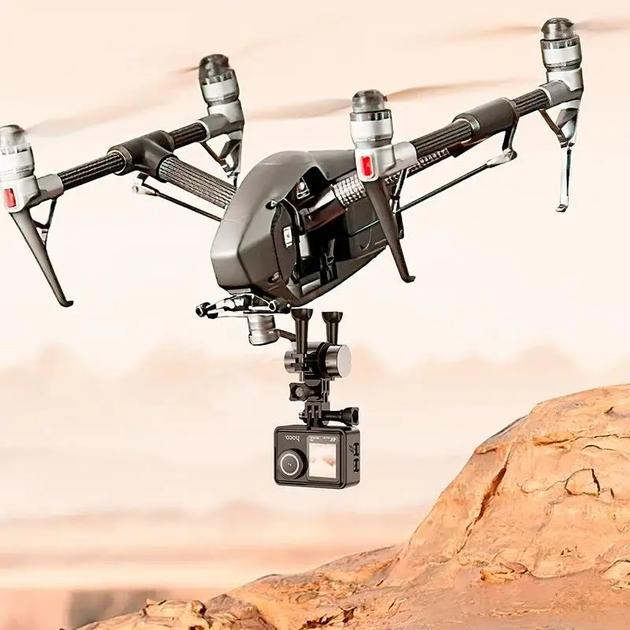 Екшн-камера спортивна Hoco 4K Ultra HD водонепроникна в захисному кейсі (DV101) - фото 7