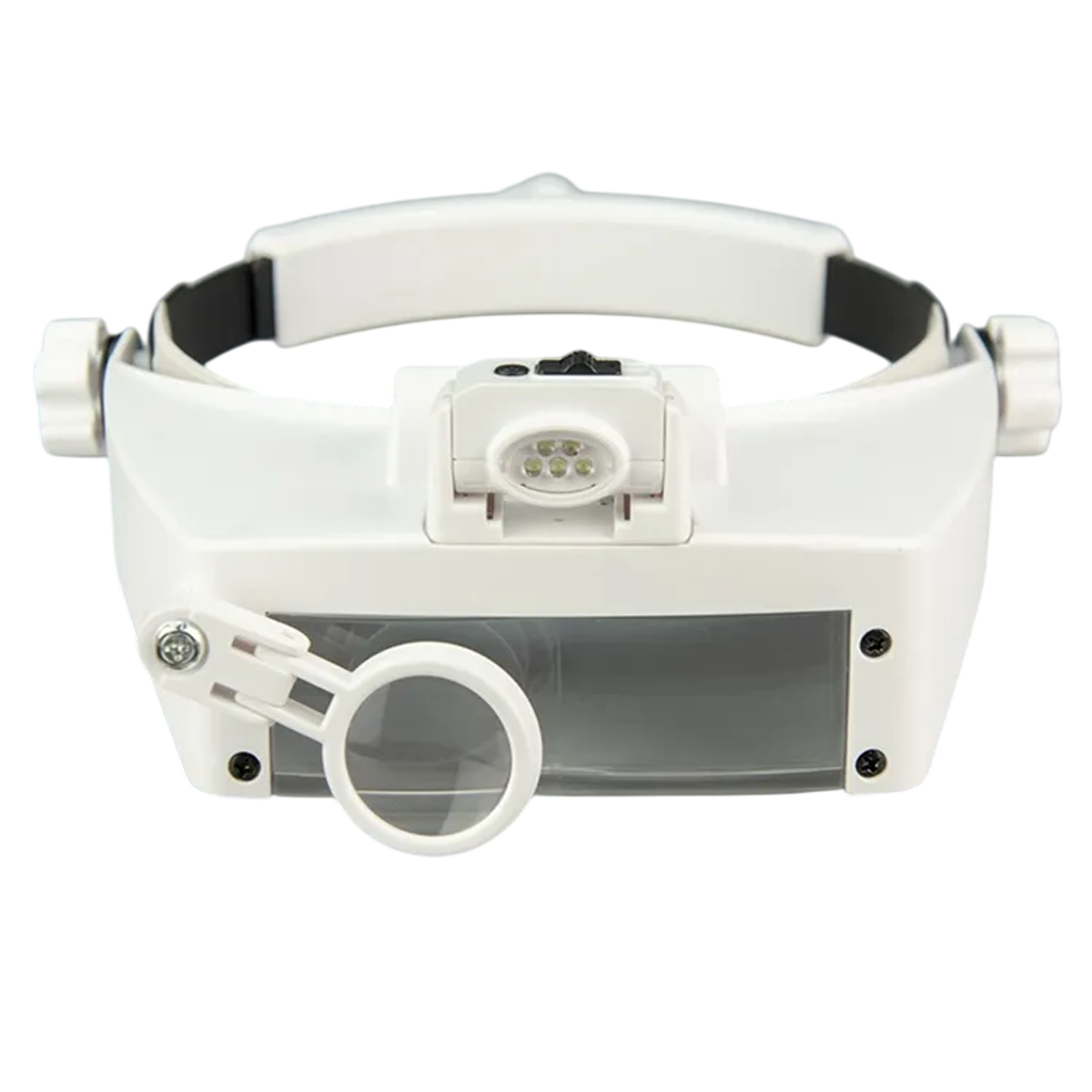Лупа бинокулярная налобная MG81007 RD с 5LED подсветкой/монокуляром 3 линзы 5H 1,5X/3X/8X/9,5X/11X White (160421) - фото 5 Лупа бинокулярная налобная MG81007 RD с 5LED подсветкой/монокуляром 3 линзы 5H 1,5X/3X/8X/9,5X/11X White (160421) - фото 5