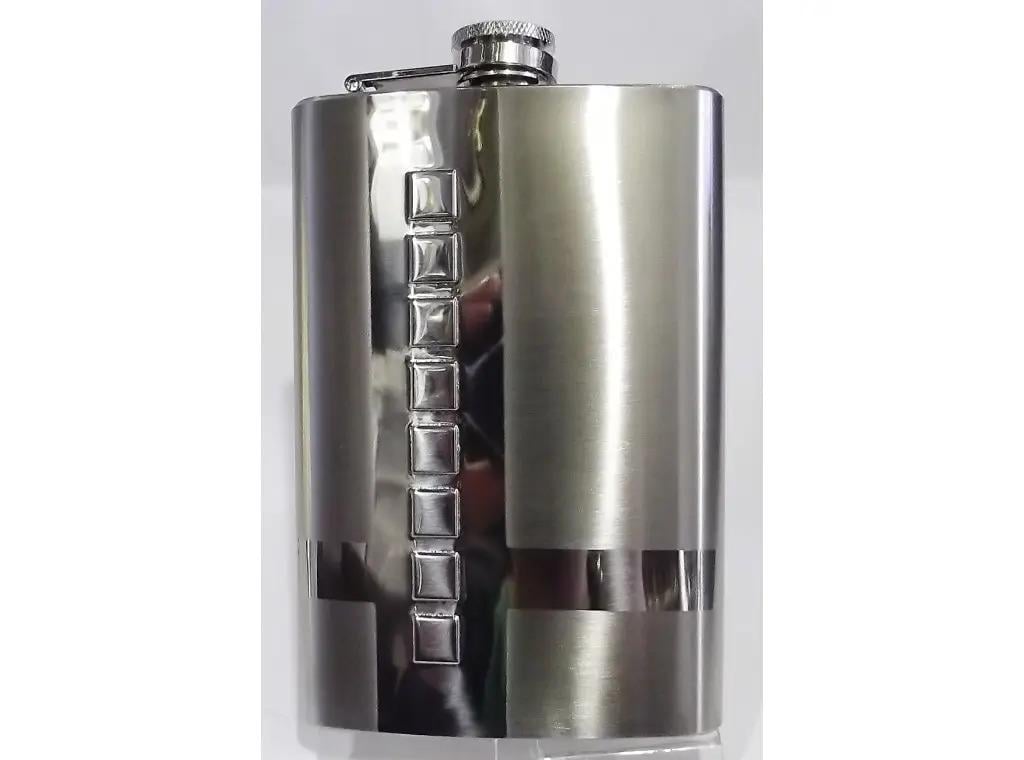 Фляга армейская F1-14 карманная нержавеющая сталь 270 мл