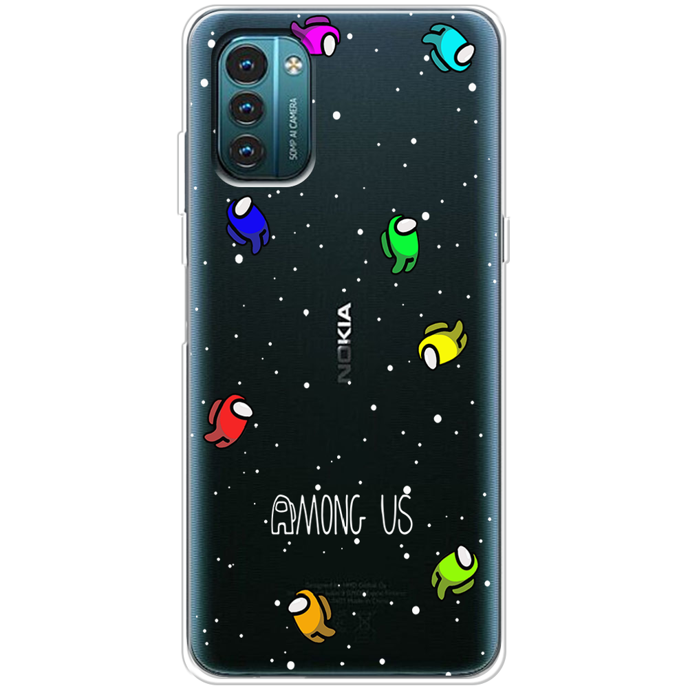 Чохол BoxFace Nokia G21 Among Us Invisible Прозорий силікон (44288-bk76-44288)