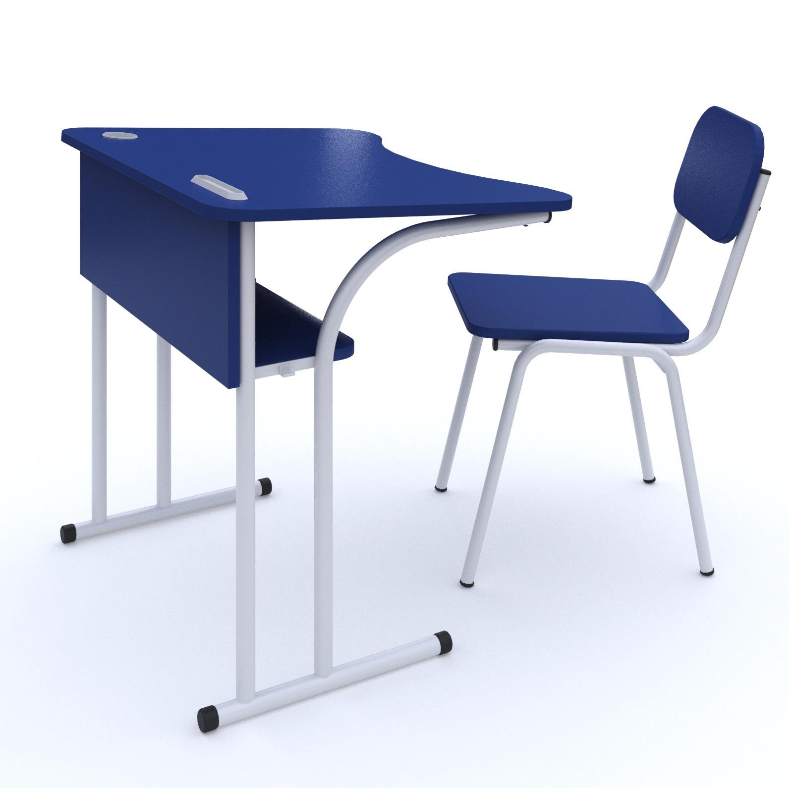 Комплект меблі парта/стул Loft Details P700 Синій - фото 2