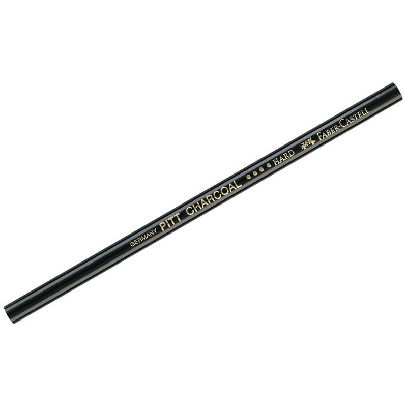 Карандаш угольный Faber-Castell PITT H твердый (117411) Карандаш угольный Faber-Castell PITT H твердый (117411)