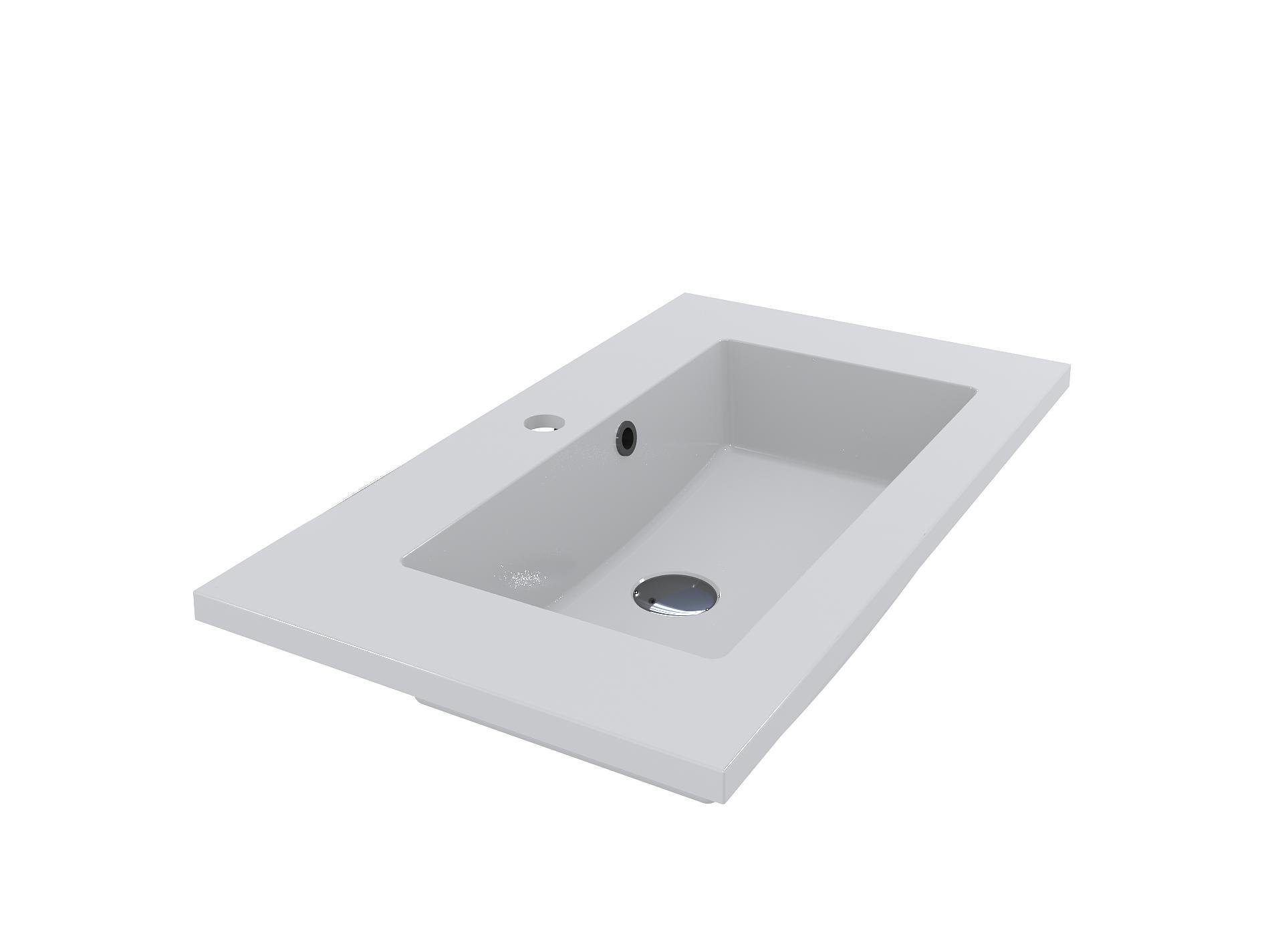 Умывальник для ванной комнаты Fancy Marble Josefine Slim 700 C (5507101)